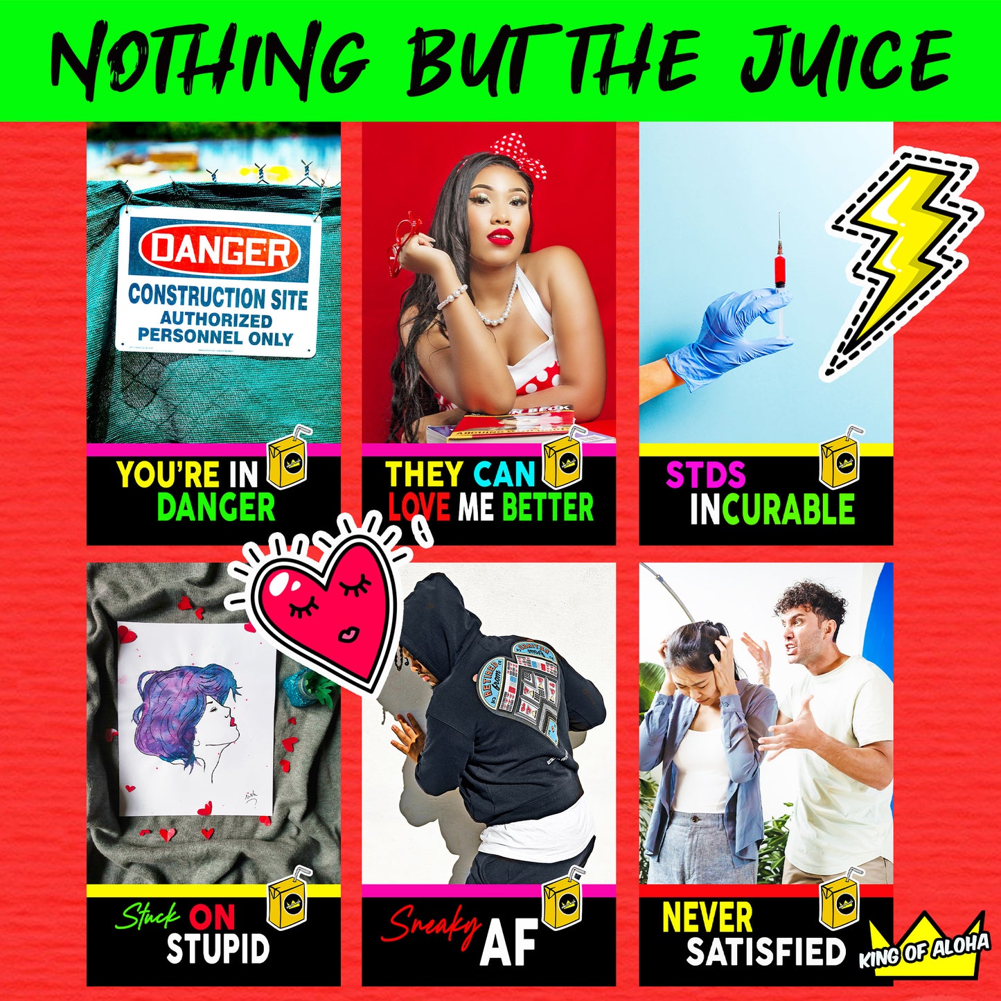 Nothing But The Juice Oracle Deck