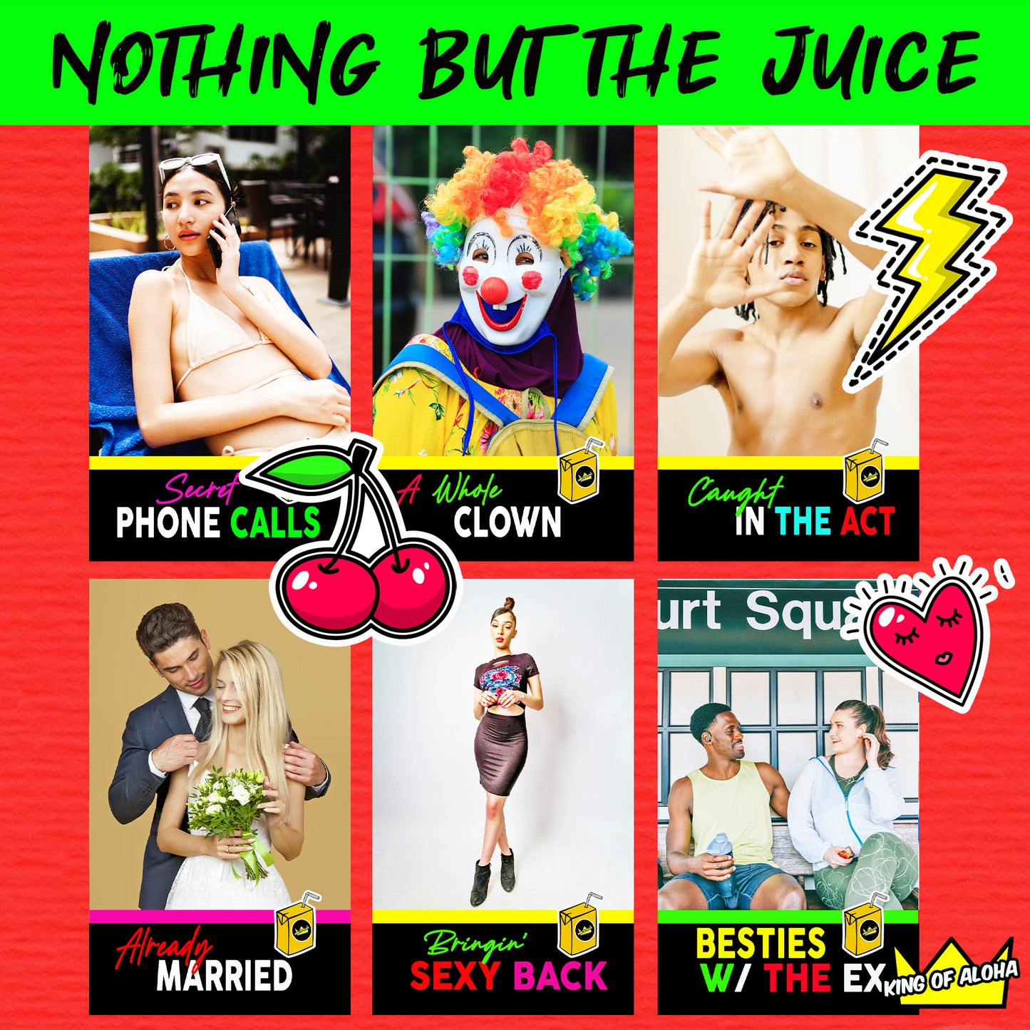 Nothing But The Juice Oracle Deck