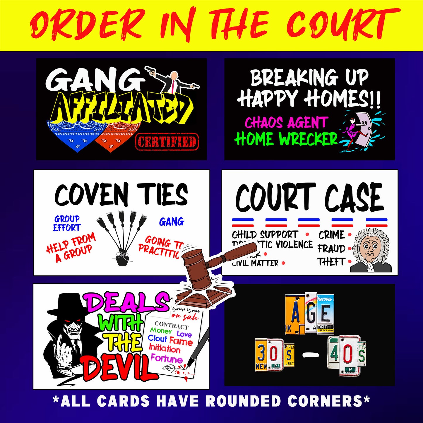 ORDER IN THE COURT Oracle Deck