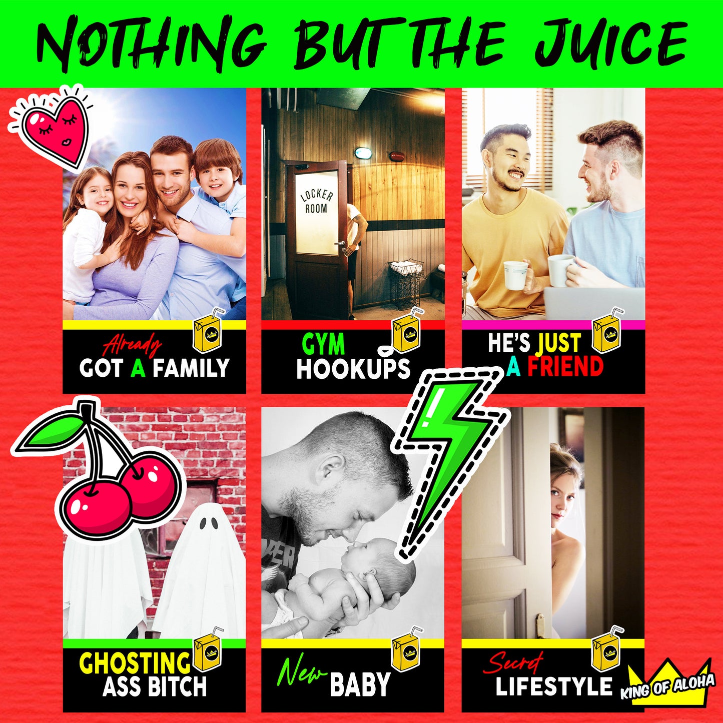 Nothing But The Juice Oracle Deck