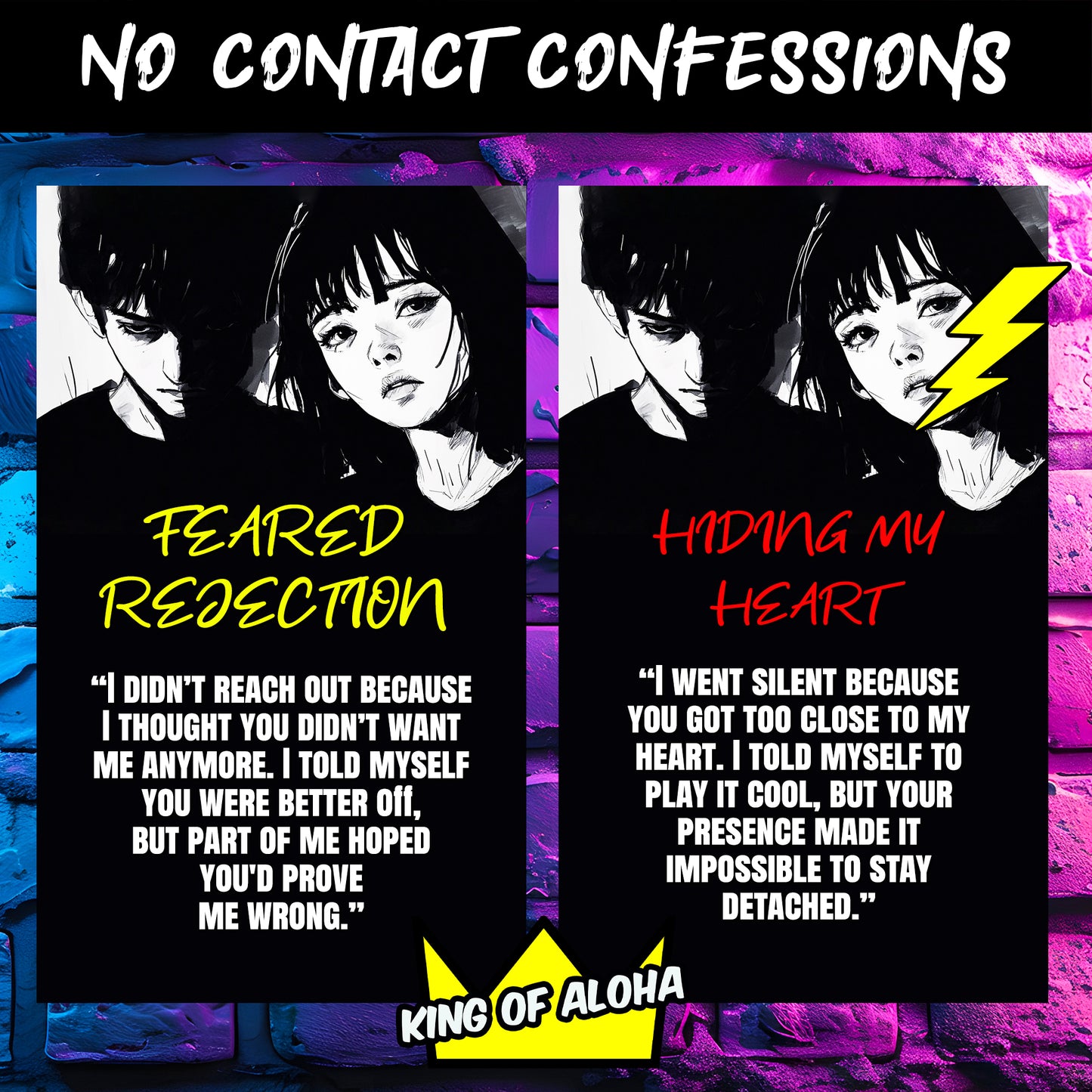 NO CONTACT CONFESSIONS ORACLE