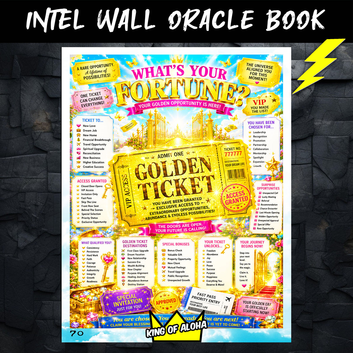 Intel Wall Oracle Book