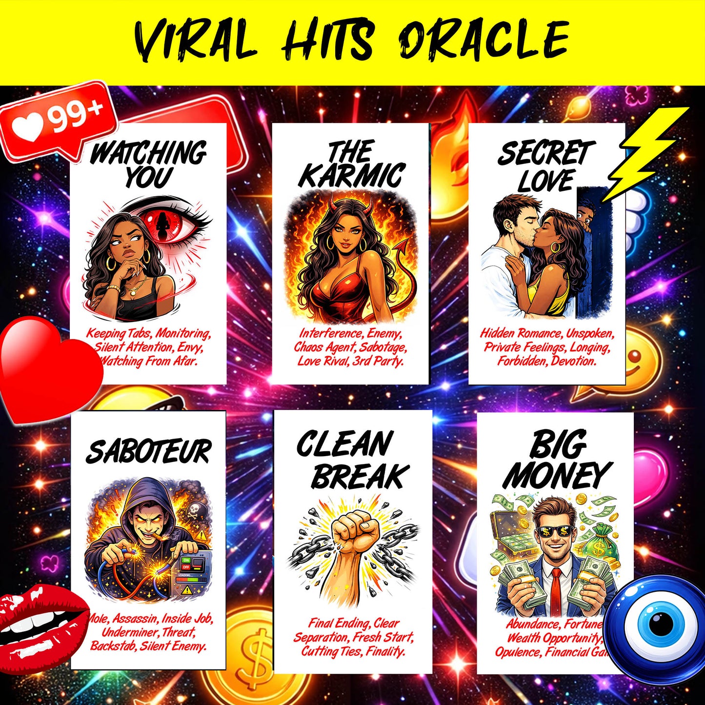 Viral Hits Oracle Deck
