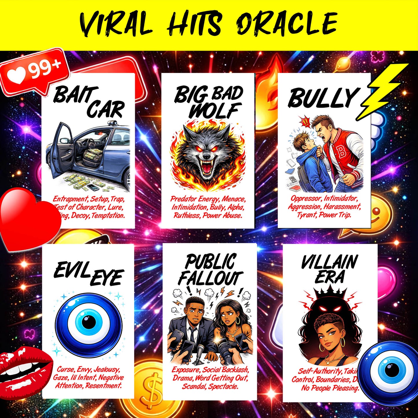 Viral Hits Oracle Deck