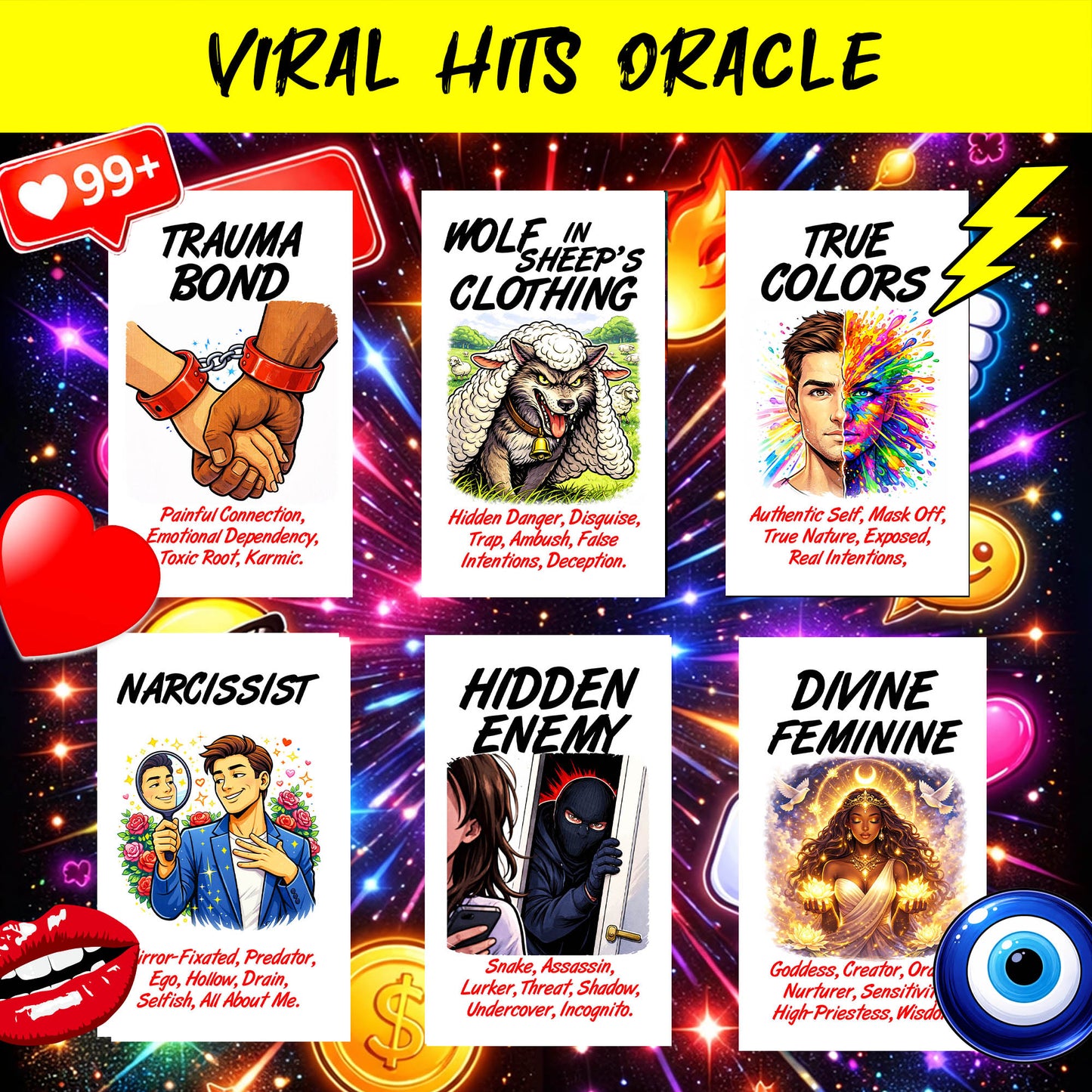 Viral Hits Oracle Deck